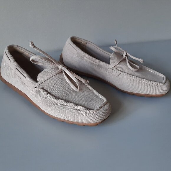 Vivaia - Jackie Square-Toe Loafers - Women's 9 - 9.5 - Almond colour - Picture 1 of 7